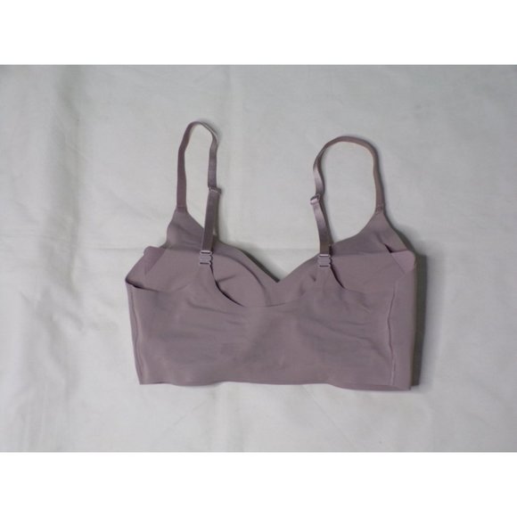 SOLD TRUE & CO. Convertible  Boost Triangle Wireless Bra Mink Large NEW - Picture 10 of 12